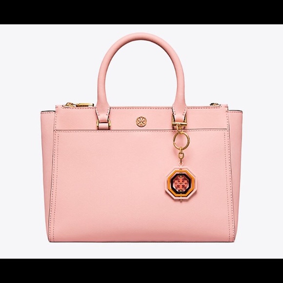 TORY BURCH Rotating Geo Key Ring/Charm - Picture 3 of 4